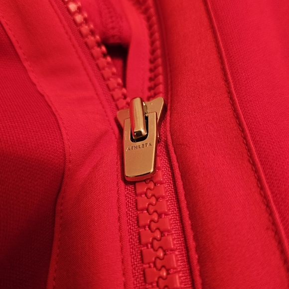 Athleta Victory Hoodie fitted size XS red - Picture 3 of 5